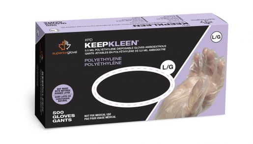 Superior Glove® KeepKleen® Polyethylene Gloves (500-count)